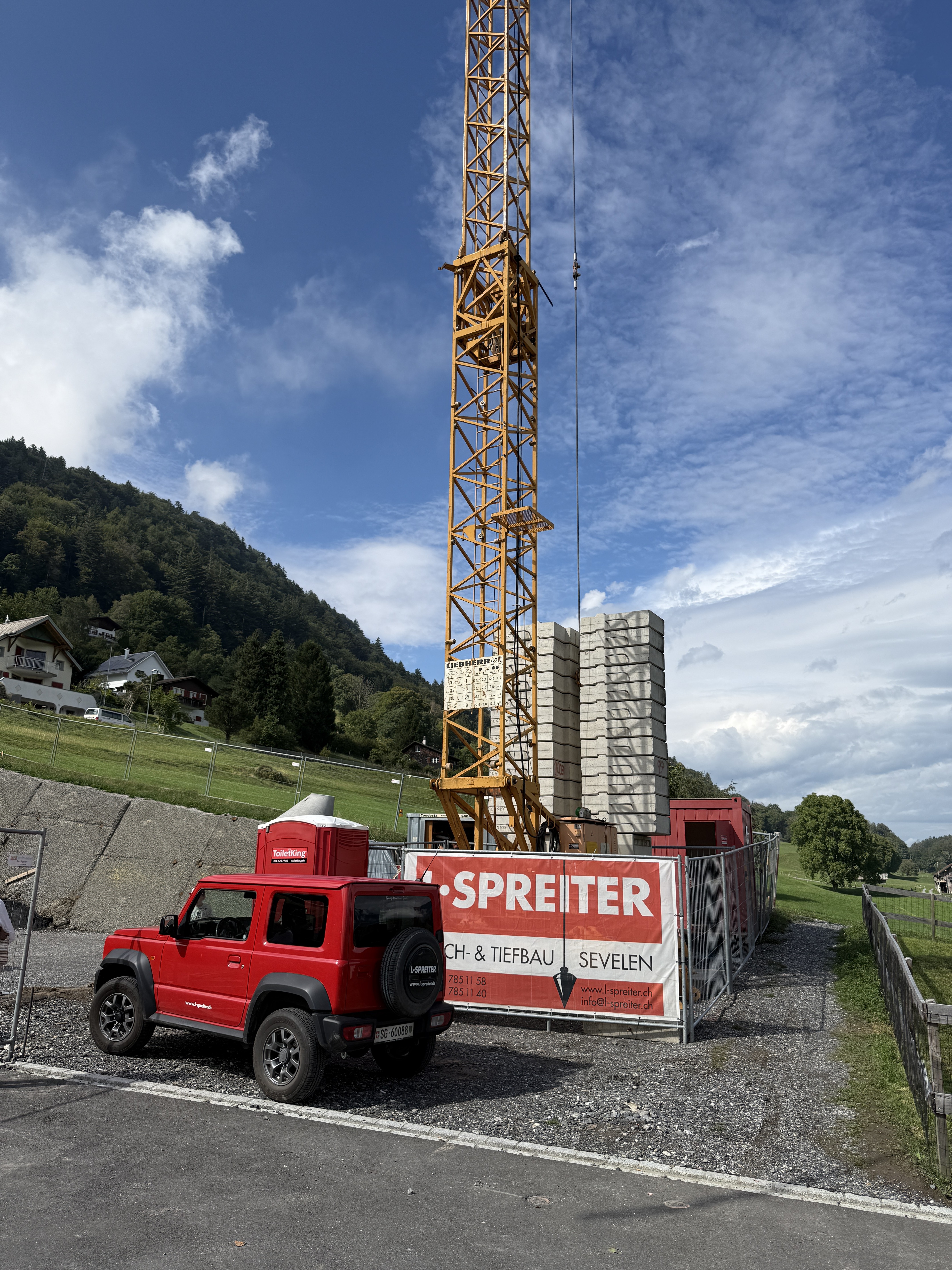 2-EFH Langfuri, Oberschan