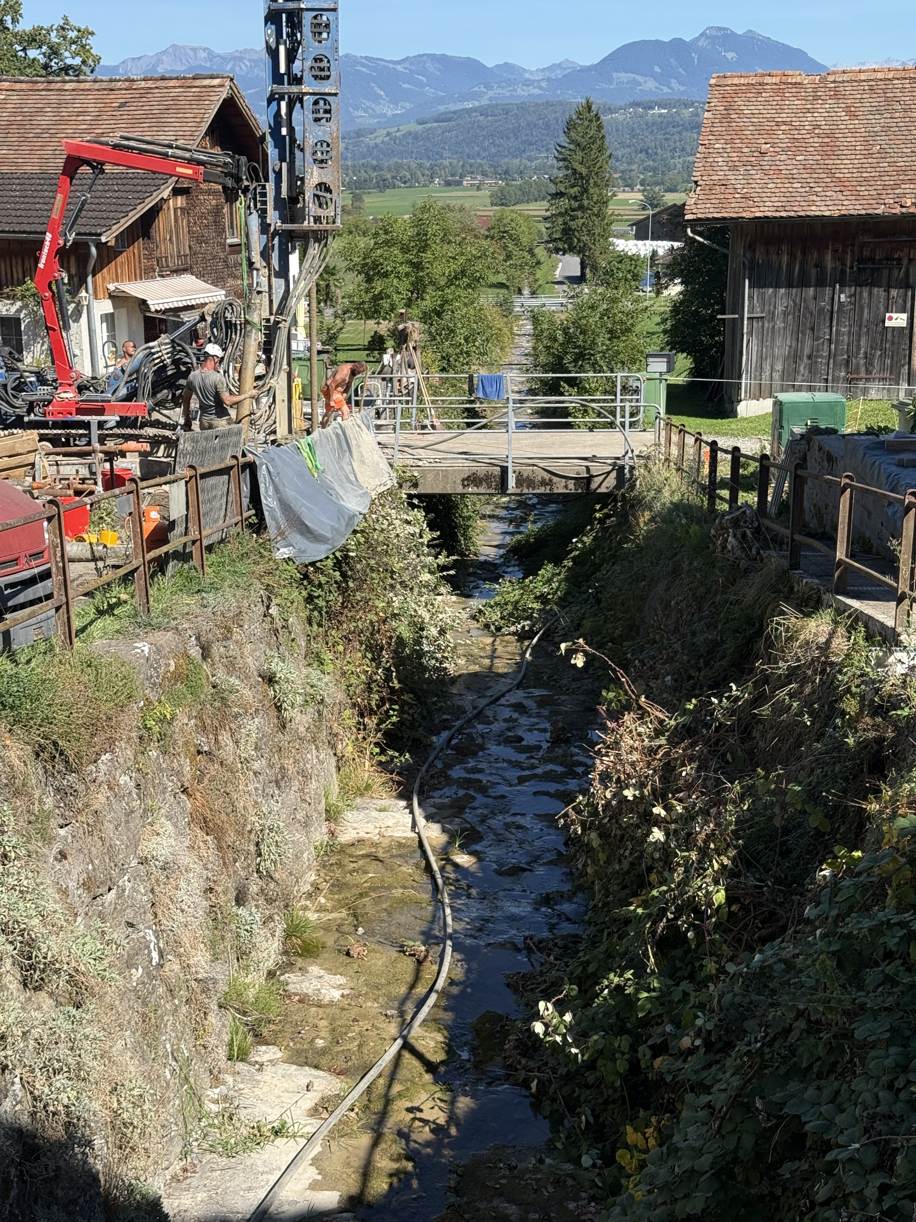 Brücke Rofisbach, Sax